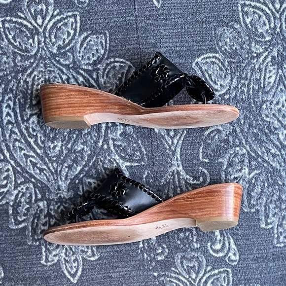 Jack Rogers Palm Beach Midwedge Thong Sandal Size 6 - Picture 6 of 9